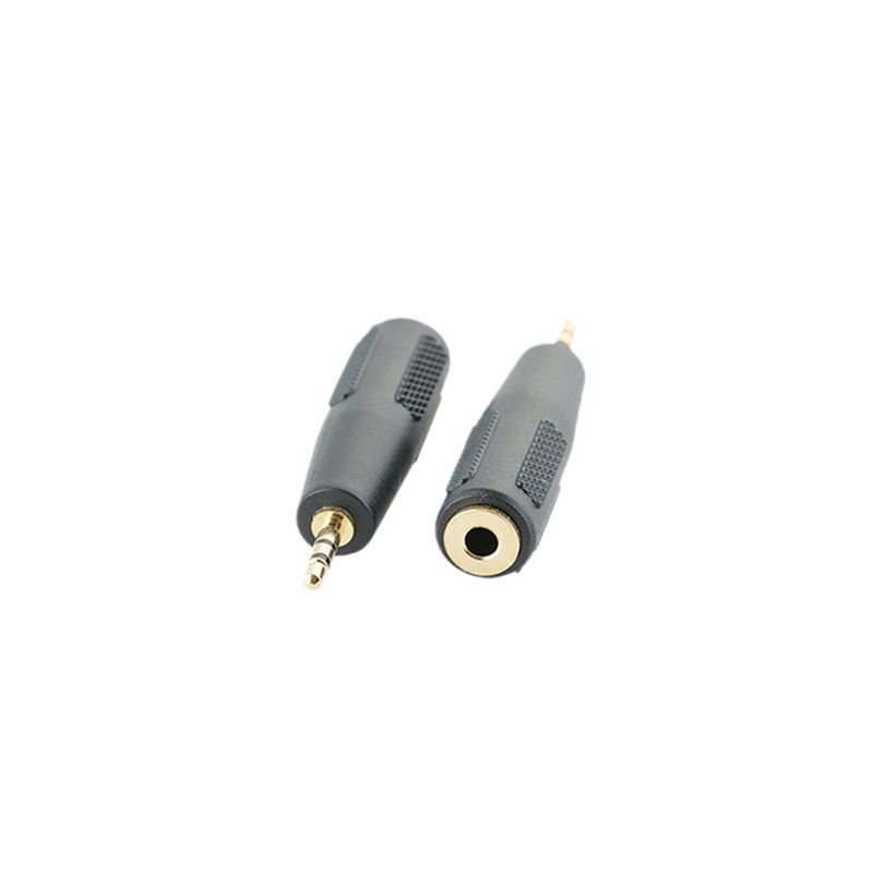 Vergoldeter Stereo-audioadapter 2,5 Mm Stecker Auf 3,5 Mm Buchse Für Kopfhörer, Lautsprecher Und Mp3-player (klein Auf Groß).