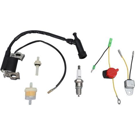 Zündspulen-reparatursatz Inklusive Zündkerzen, Luftfilter Und Not-aus-schalter, Geeignet Für Gx120/160/200 5,5/6,5 Ps Motoren.