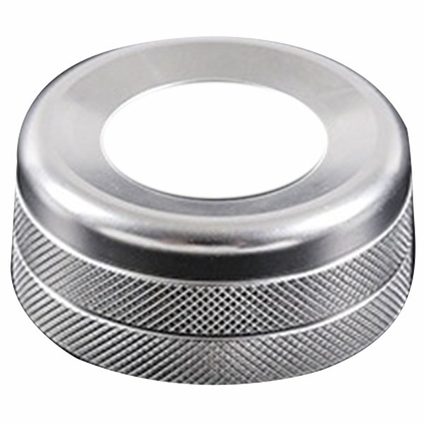Ring Für Den Lautstärkereglerknopf Aus Silberfarbener Aluminiumlegierung, Abdeckung Für Den Lautstärkereglerknopf, Zierleiste Für Den Fahrzeuginnenraum