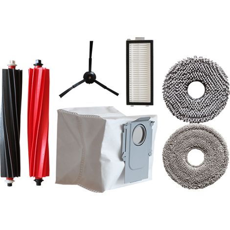 Zubehör Für Den Saugroboter P10s Pro/v20: Rotierende Bürste, Seitenbürste, Filter, Filterkartusche, Reinigungstuch, Müllbeutel, Staubbeutel.