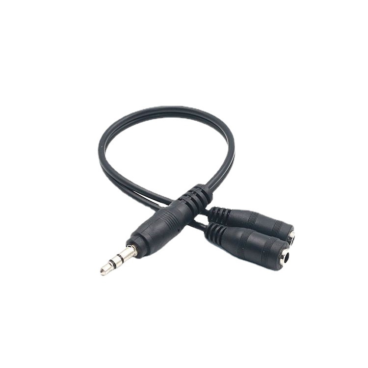 3,5-mm-audio-splitter Für Kopfhörer Und Andere Digitale Geräte, Us-standard 3,5 Mm Auf 2-port-kopfhörerbuchse.