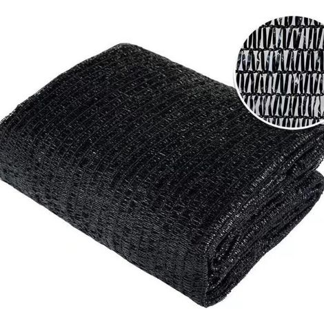 Schwarzes 3-nadel-staub- Und Sonnenschutznetz, Kohle- Und Sandschutznetz, 4 X 6 M