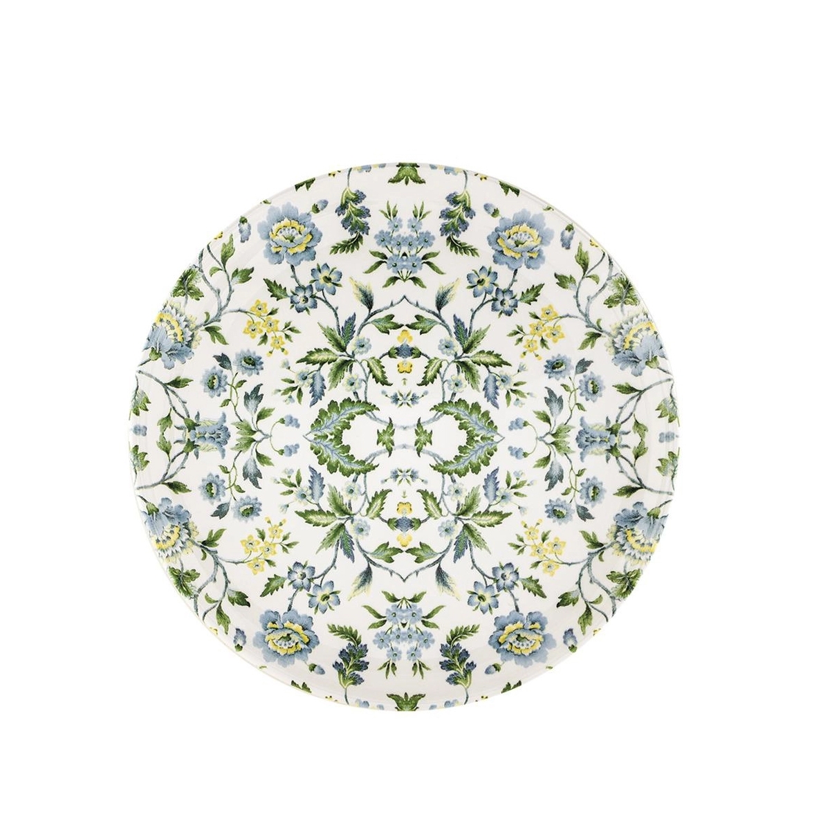 Runde Servierplatte Aus Unterglasur-keramik 36cm Sanremo