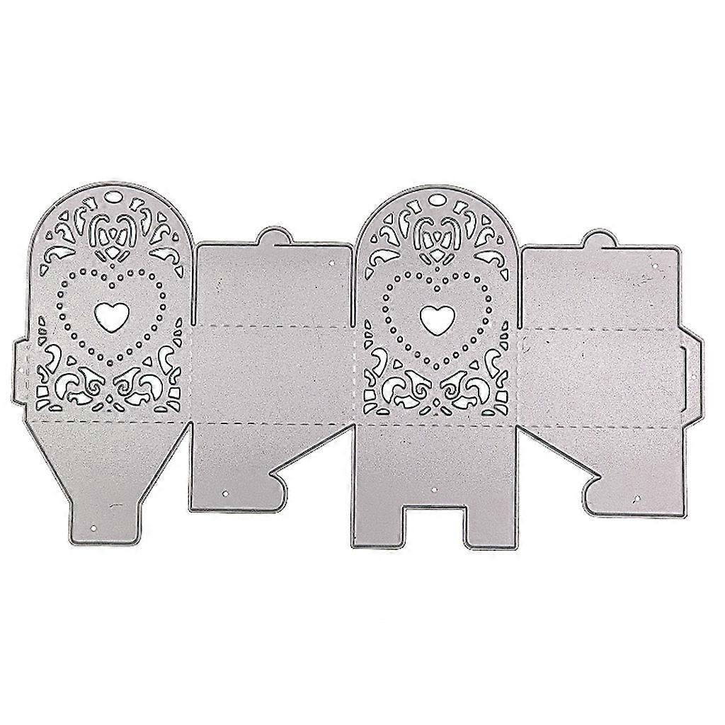 Niedliche Bonbonniere Aus Spitze, Metall-stanzteile, Exquisite Prägevorlage Für Scrapbooking