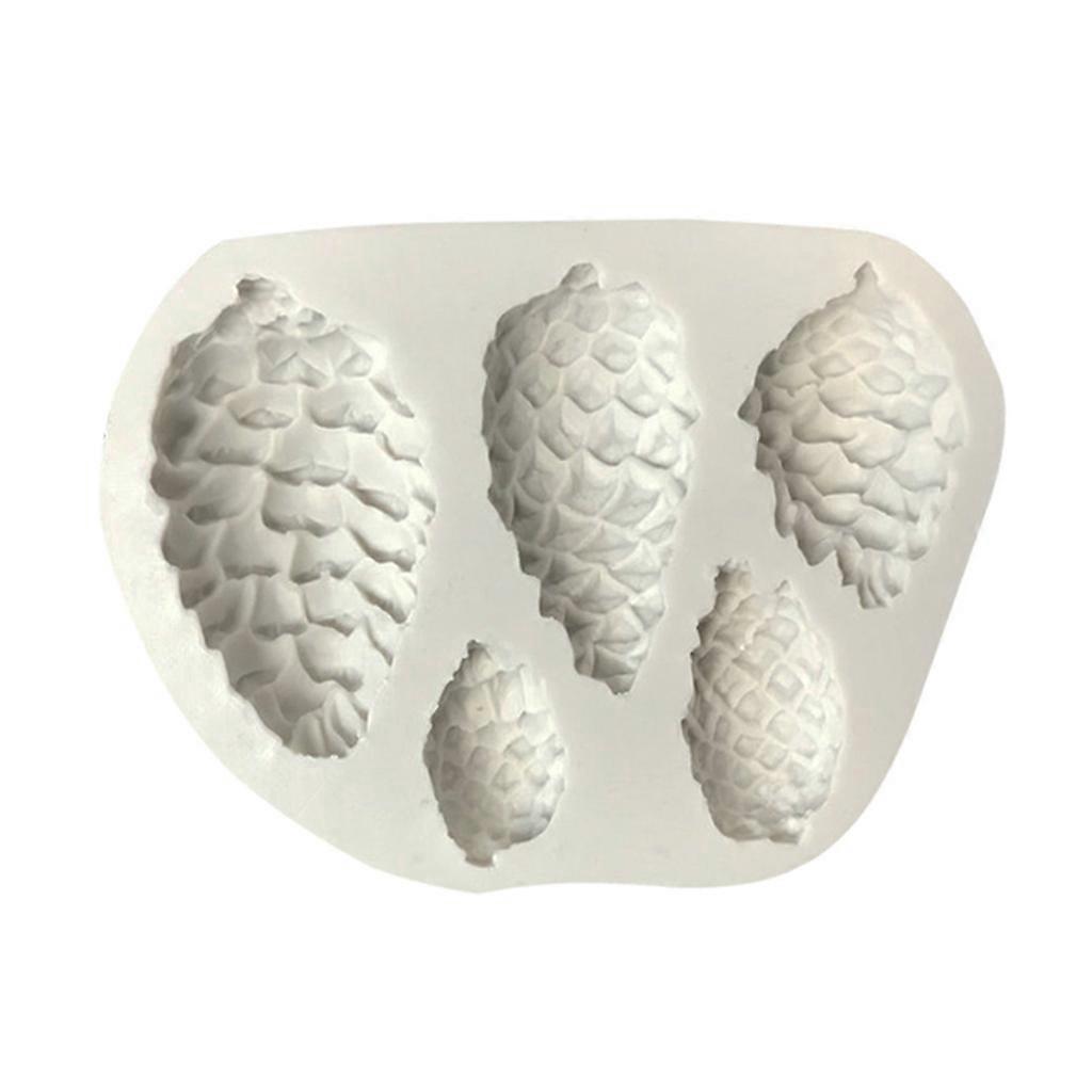 Seifenformen, Schokoladenformen, Kuchen-schokoladenseifen-dekoration, Exquisite Tannenzapfen