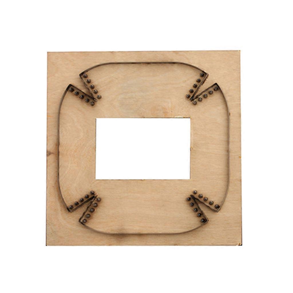 Stanzform Aus Stahlklingen Für Holz, Diy-lederhandwerk, Tablett-option, Stanzform, Nähzubehör, Nähwerkzeuge, Vorlage