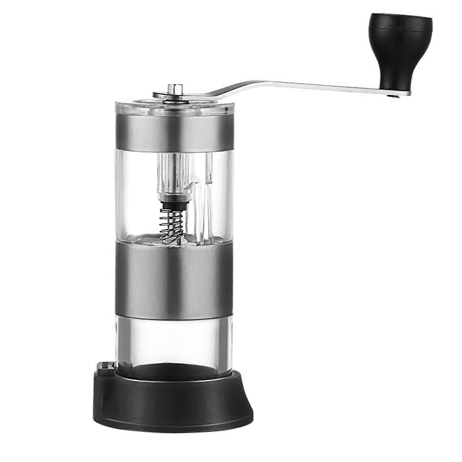 Manuelle Kaffeemühle Aus Edelstahl, Tragbare Handkaffeemühle