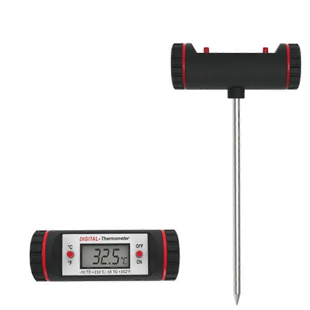 Digitales Fleischthermometer Mit Sofortanzeige Und Klarem Display, Inklusive Sondenschutz
