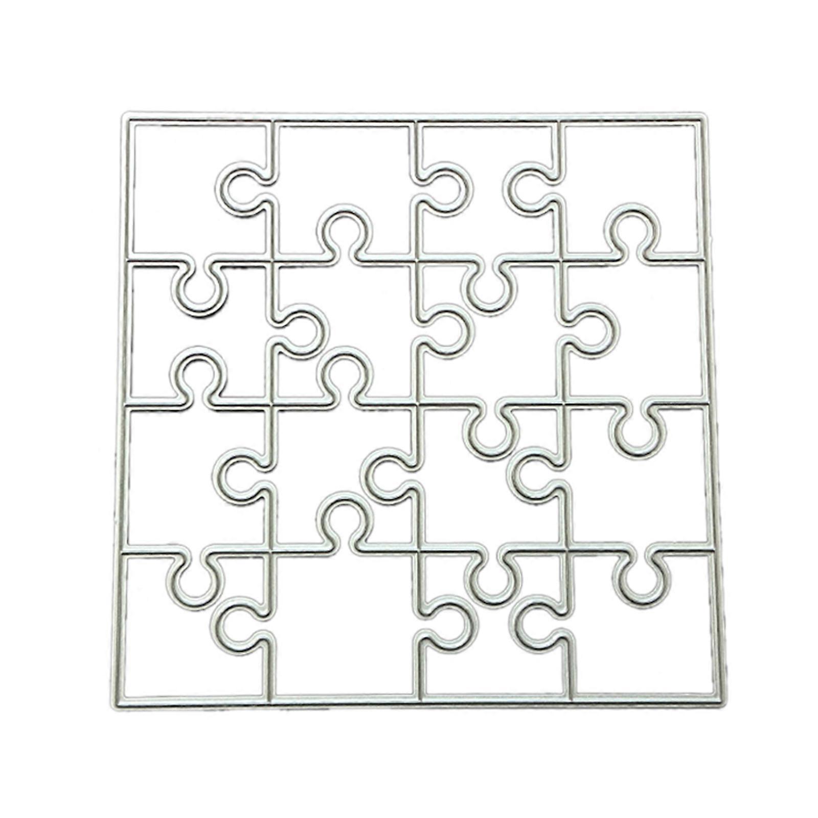 Stanzformen Für Puzzles, Scrapbooking, Kartenprägung, Diy-fotoalbum-vorlagen, Dekorationen Und Bastelarbeiten