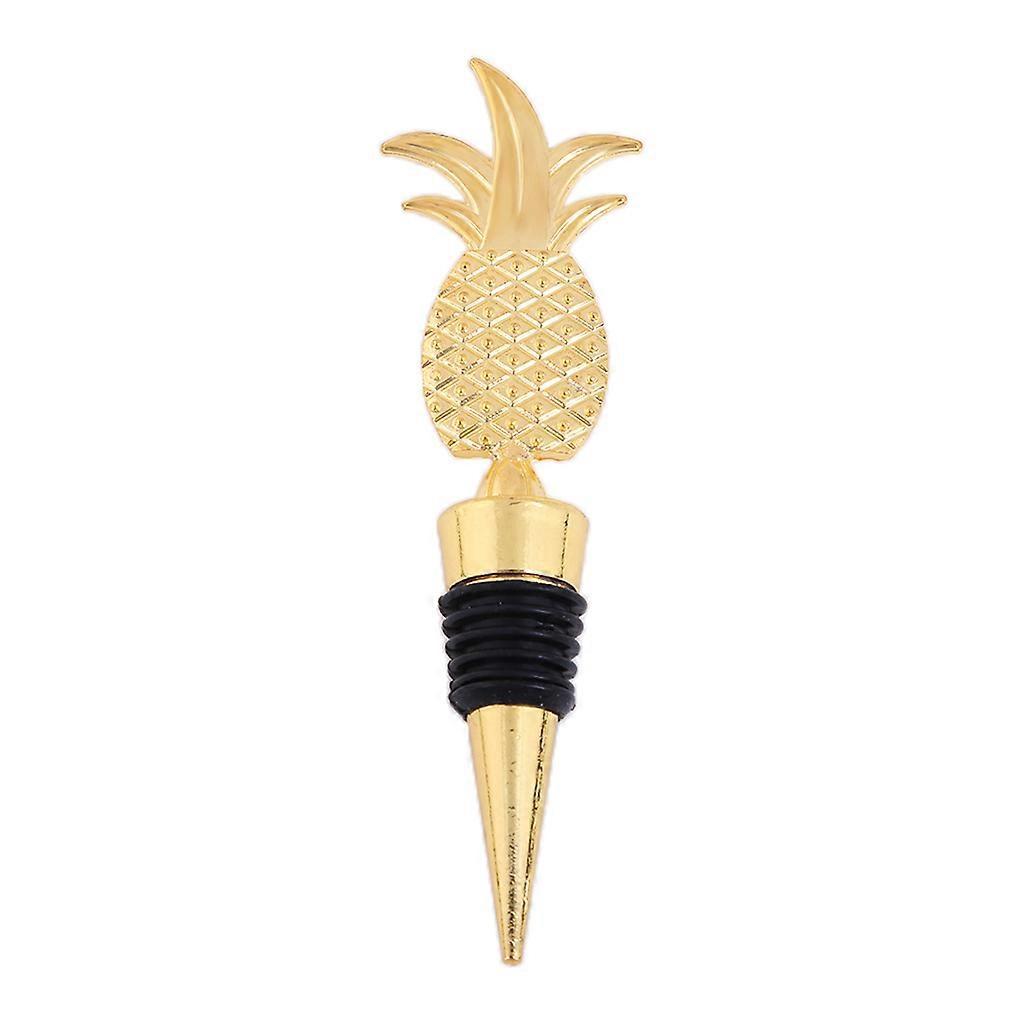 Eleganter Ananas-champagner-rotweinflaschenverschluss, Vakuumversiegelt, Drehverschluss, Valentin
