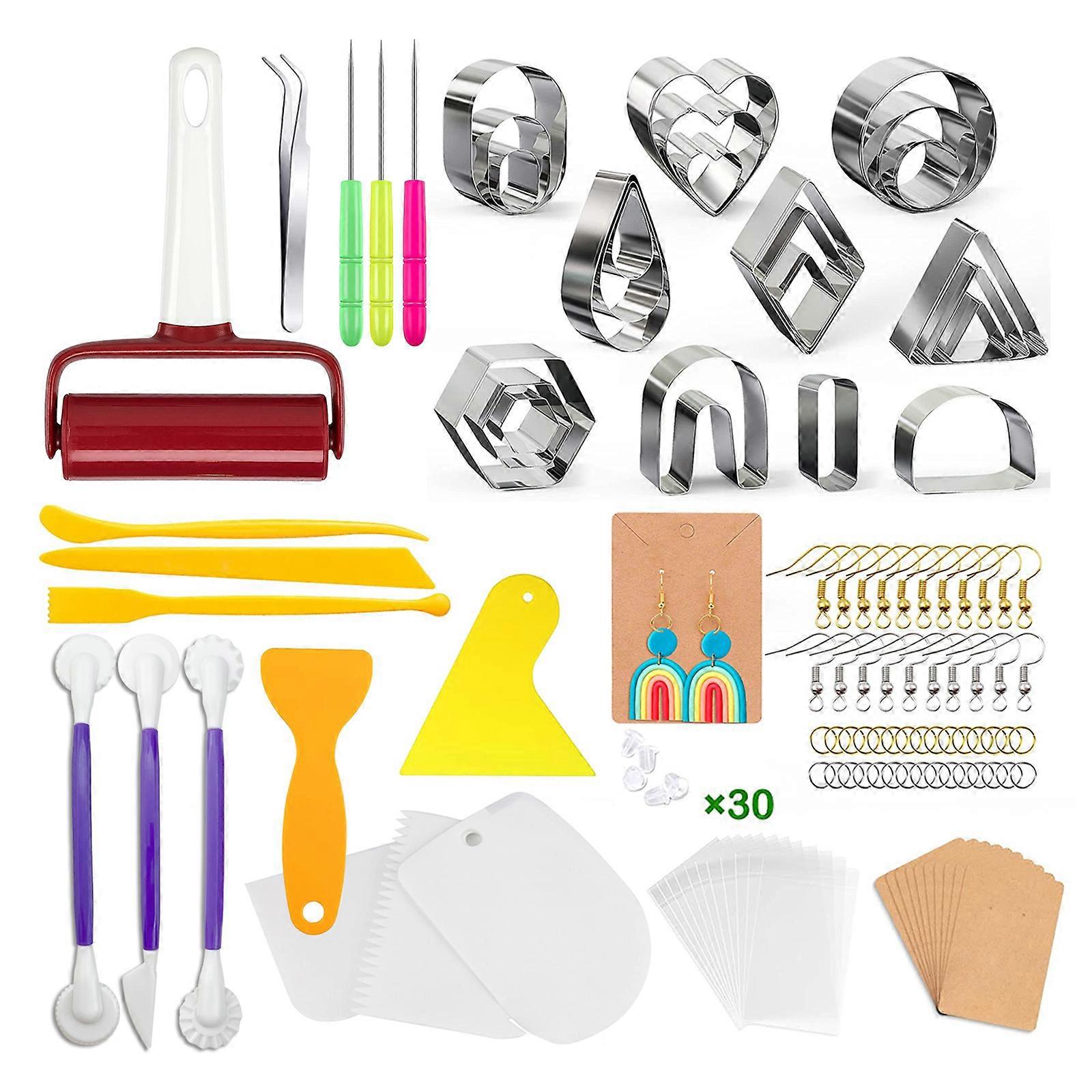 Edelstahl-ohrringschneider-set Mit 140 Ohrringhaken Und Biegeringen