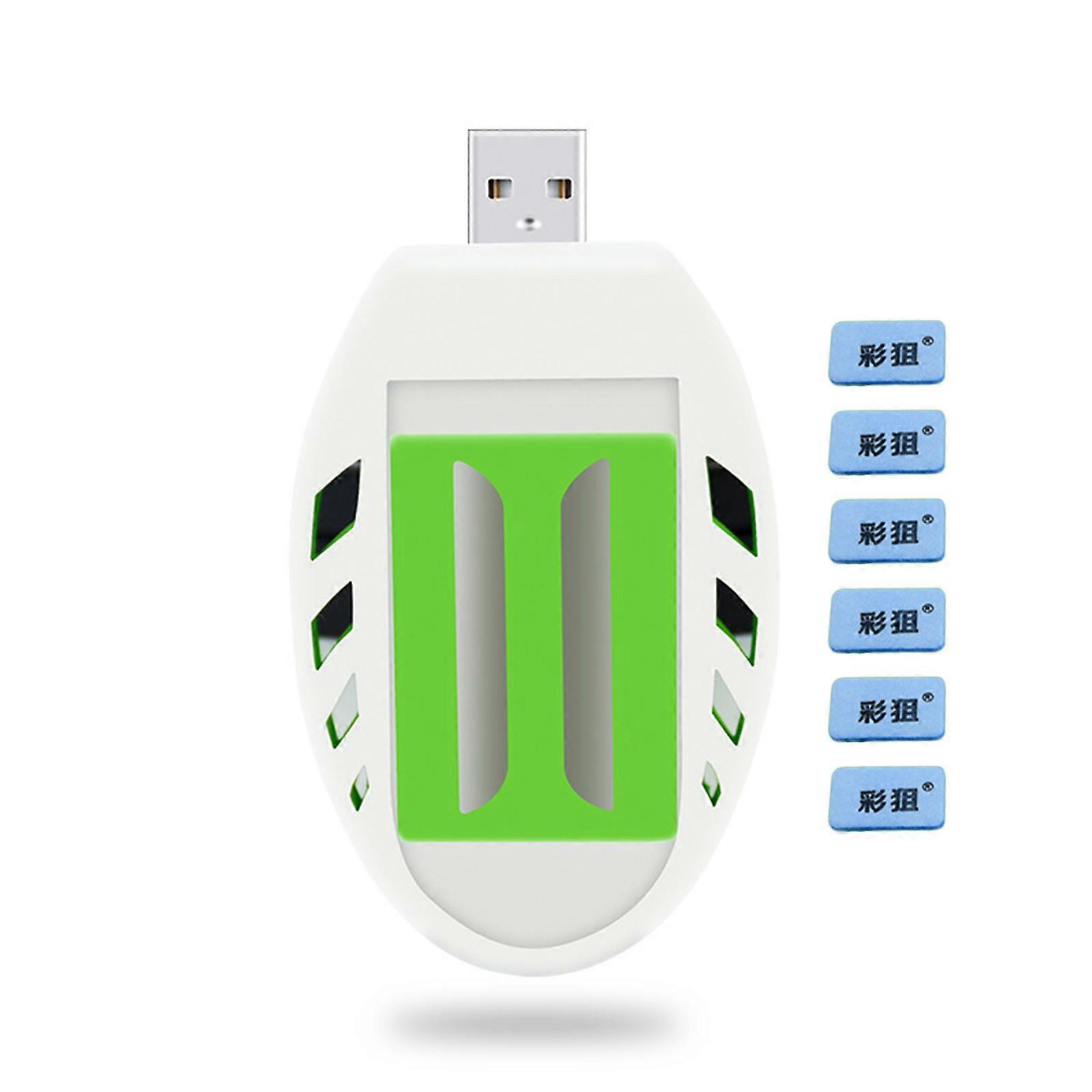 Tragbares, Elektrisches Usb-mückenabwehr-heizgerät Mit Mückenschutz-chips Für Unterwegs, Z. B. Im Auto, Zur Mückenbekämpfung Und Insektenabwehr