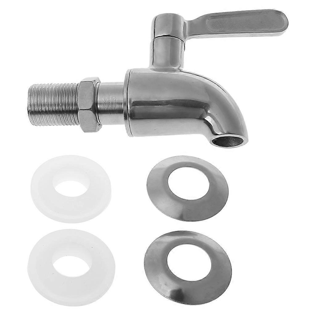 Getränkespender Aus Edelstahl, Weinfass-zapfhahn / Zapfhahn / Wasserhahn M16