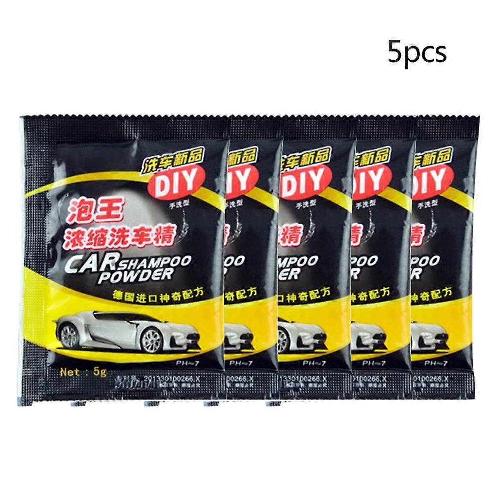 5-teiliges Autowaschpulver-shampoo-multifunktions-reinigungsset