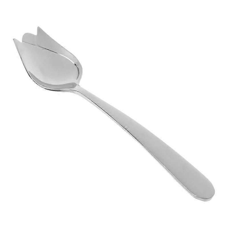 Edelstahl Für Kreative Rosenform Zuckerlöffel Tee Kaffeelöffel Eiskugel K