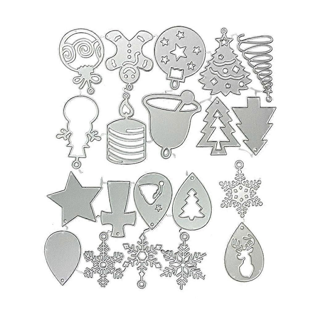 Stanzschablone Für Weihnachtsohrringe Aus Metall Zum Basteln Und Dekorieren Von Scrapbooking