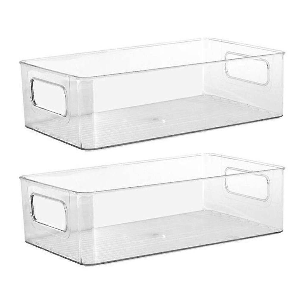 2x Aufbewahrungsboxen Für Vorratsschrank, Kühlschrank, Küchenarbeitsplatte Und Schrank