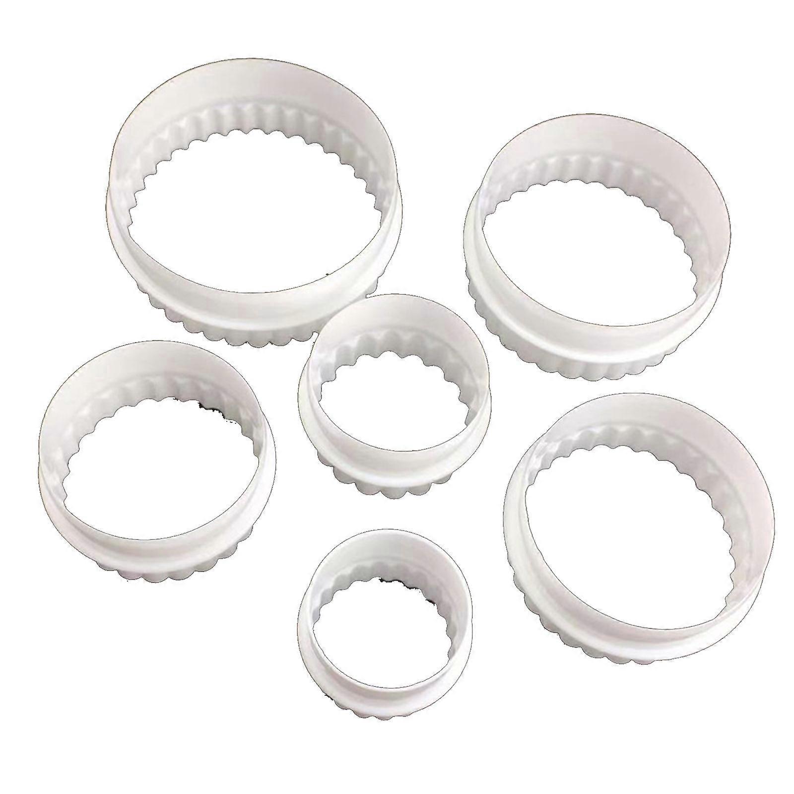 6-teiliges Set Ausstechformen Für Schokolade, Kekse, Fondant, Gebäck, Fudge Und Kuchendekoration