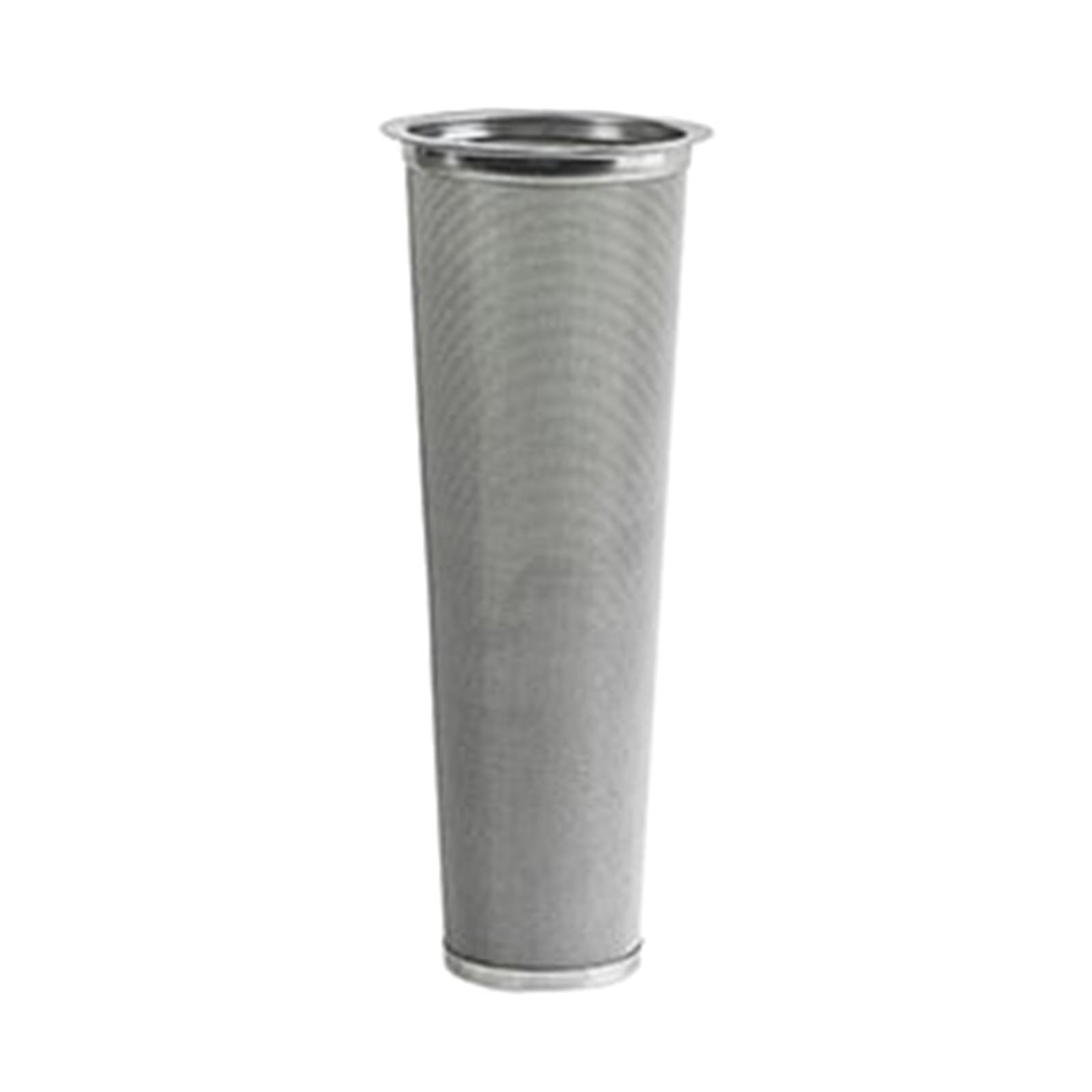 21 Cm Cold-brew-kaffeemaschine, Wiederverwendbarer, Kegelförmiger Teefilter Aus Edelstahlgewebe Mit Breiter Öffnung Und Dichtungsring