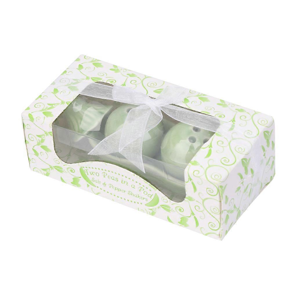 Gewürzdose „zwei Erbsen In Einer Schote“ Keramik-salz- Und Pfefferstreuer-set, Ideal Als Geschenk Für Hochzeitsfeiern