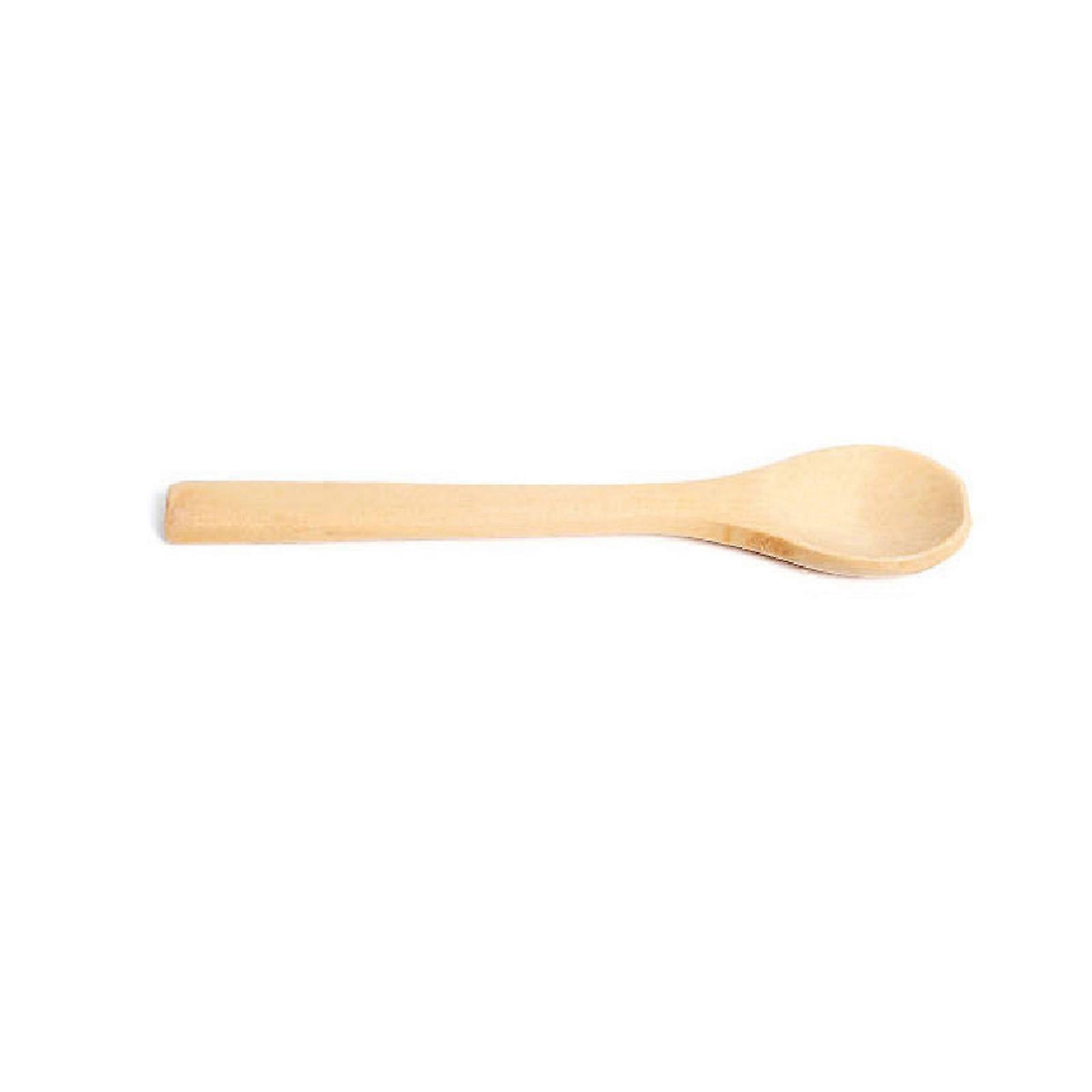 13 Cm Langer Rührlöffel Aus Naturholz, Geschirr, Kaffeelöffel, Honiglöffel, Teelöffel, Küchenlöffel