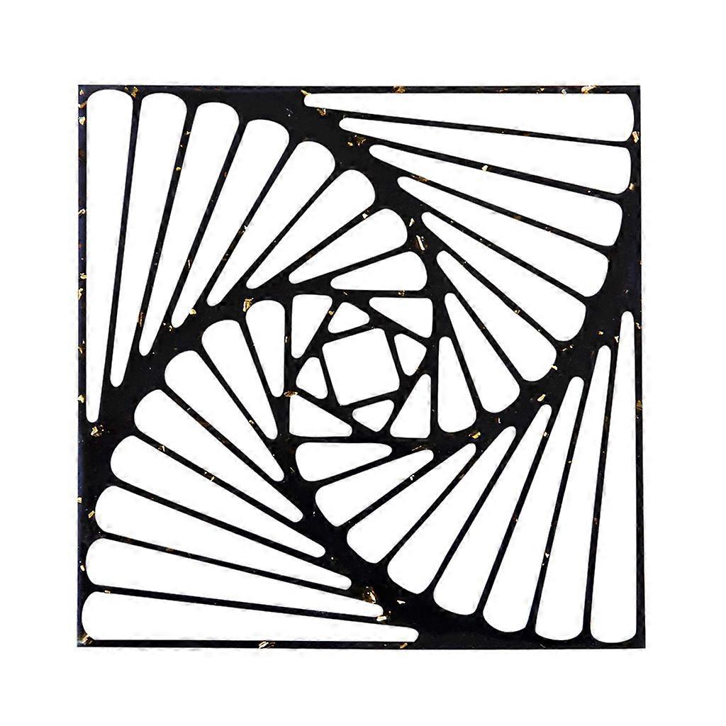 Hohle, Quadratische Untersetzer Aus Kunstharz, Kaffeetassenmatte, Hitzebeständige Platzdeckchen, Teetassenunterlage