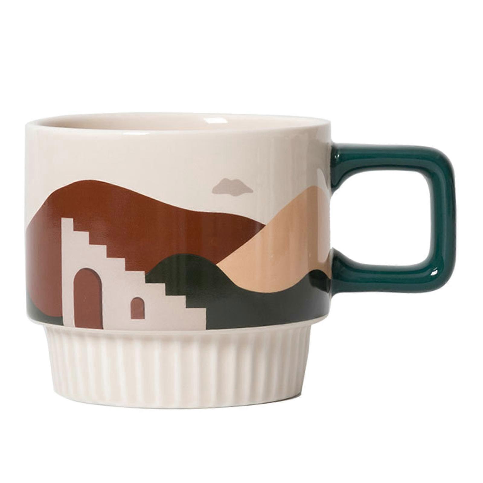 Porzellan-milchbecher Für Kreatives Design, Skandinavischer Becher Im Ins-style, Kaffeebecher, Teetassen