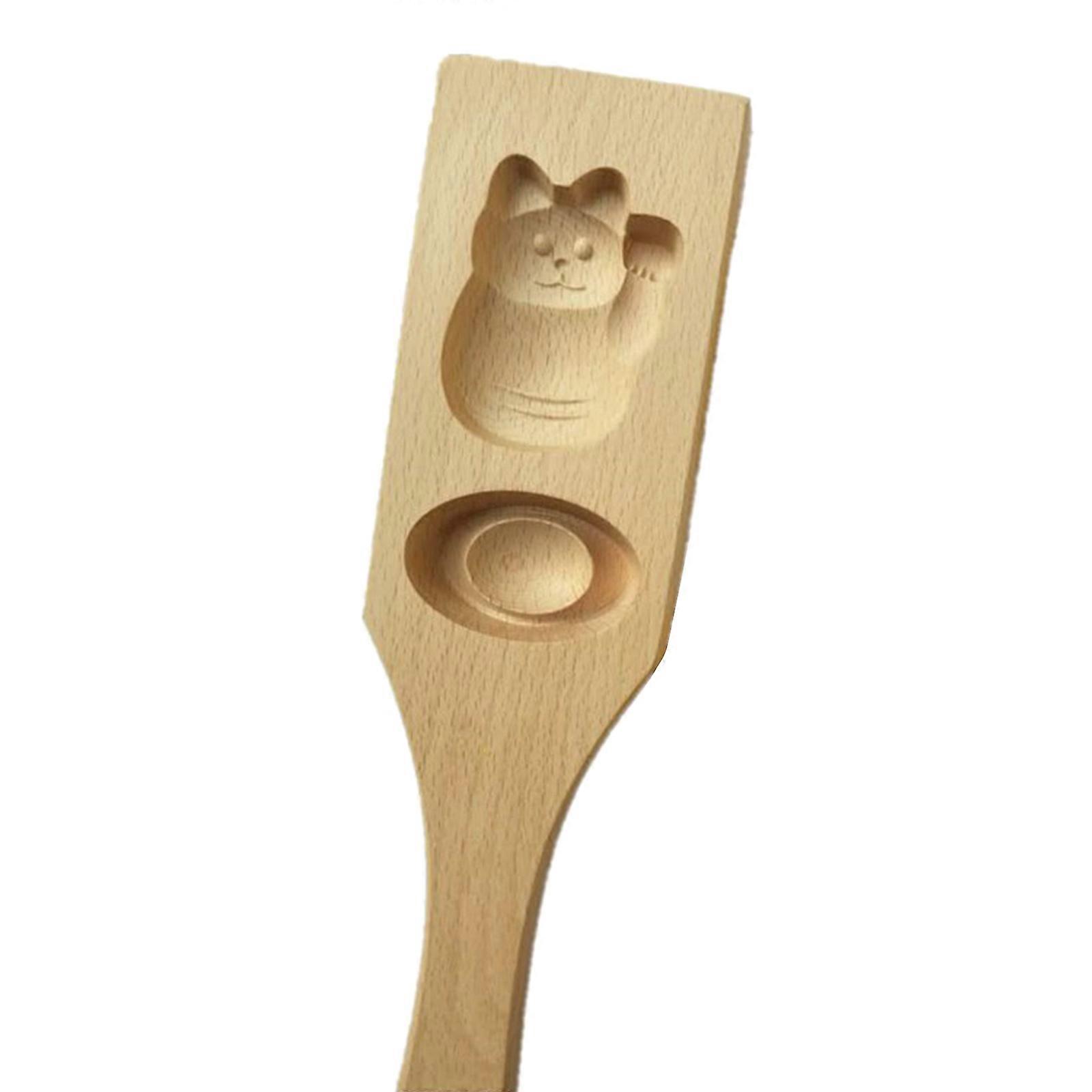 Mondkuchenformen Aus Holz, Glücksbringer Für Katzen, Goldbarrenform, Backzubehör Aus Holz