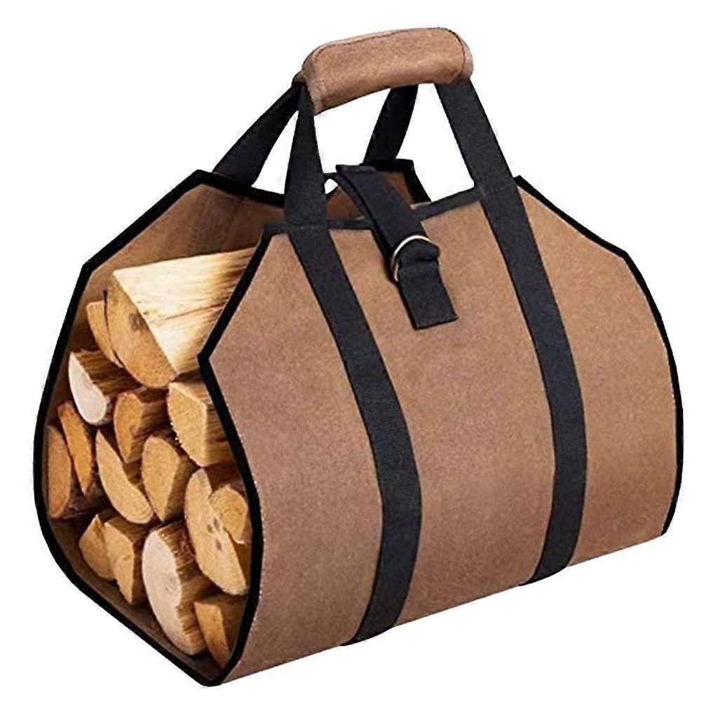 Brennholz-aufbewahrungstasche, Verstellbar, Faltbar, Tragetasche Aus Segeltuch, Multifunktionale Tasche Für Haushalt, Familie, Picknick Im Freien