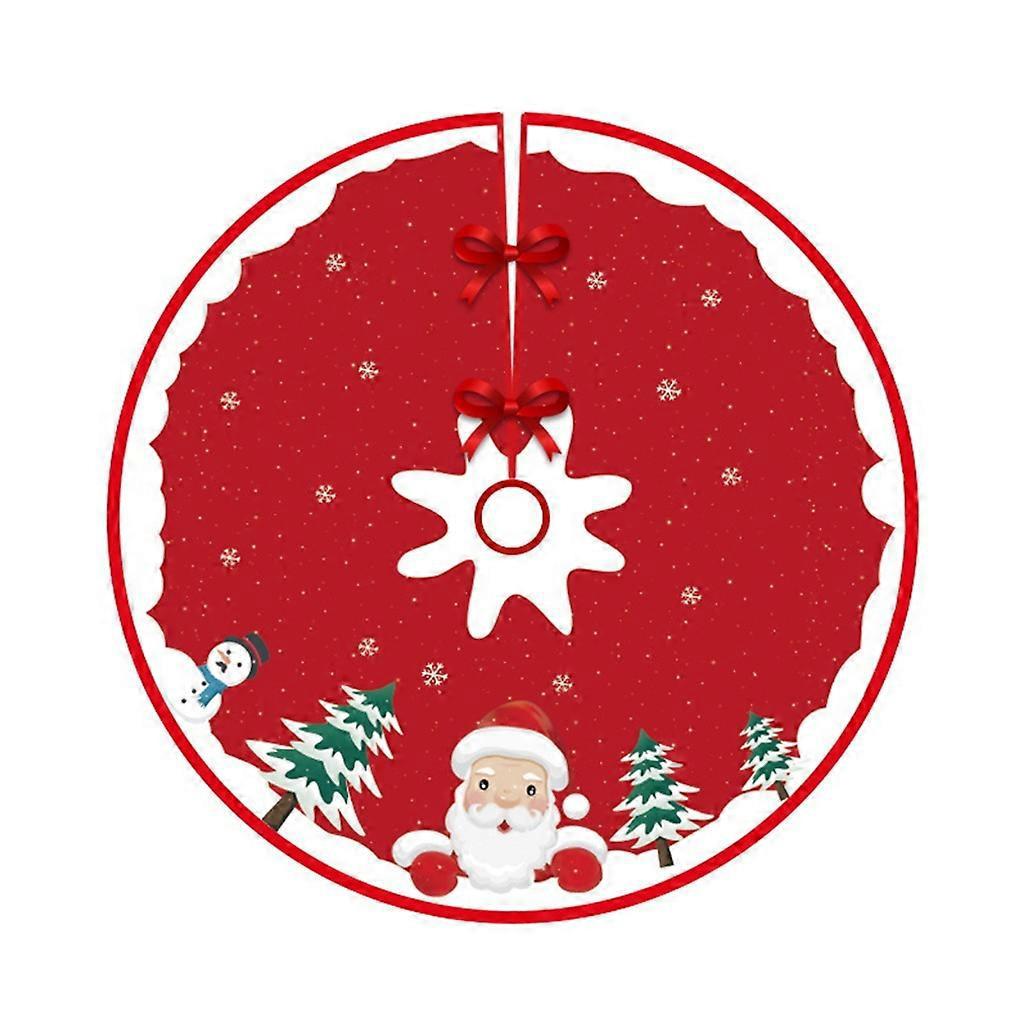 Weihnachtsbaumrock, Weihnachtsmann, Schneemann, Weihnachtsbaum-party-hintergrunddekoration