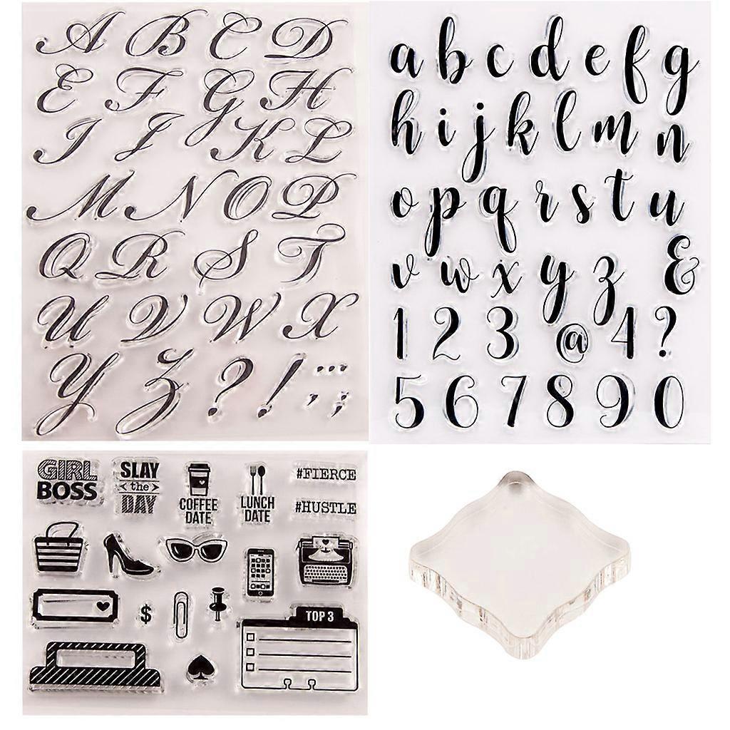 Alphabet-fondant-kuchenstempel Mit Rückplatte Zum Dekorieren Von Keksen Und Plätzchen, Kartenbasteln, Diy-scrapbooking