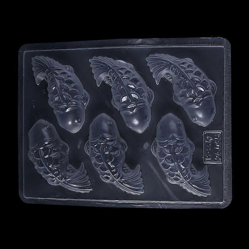 3d-koi-fisch-kuchenform Aus Kunststoff, Schokoladenform, Geleeform, Handgefertigte Zuckerdekorform Zum Selbermachen