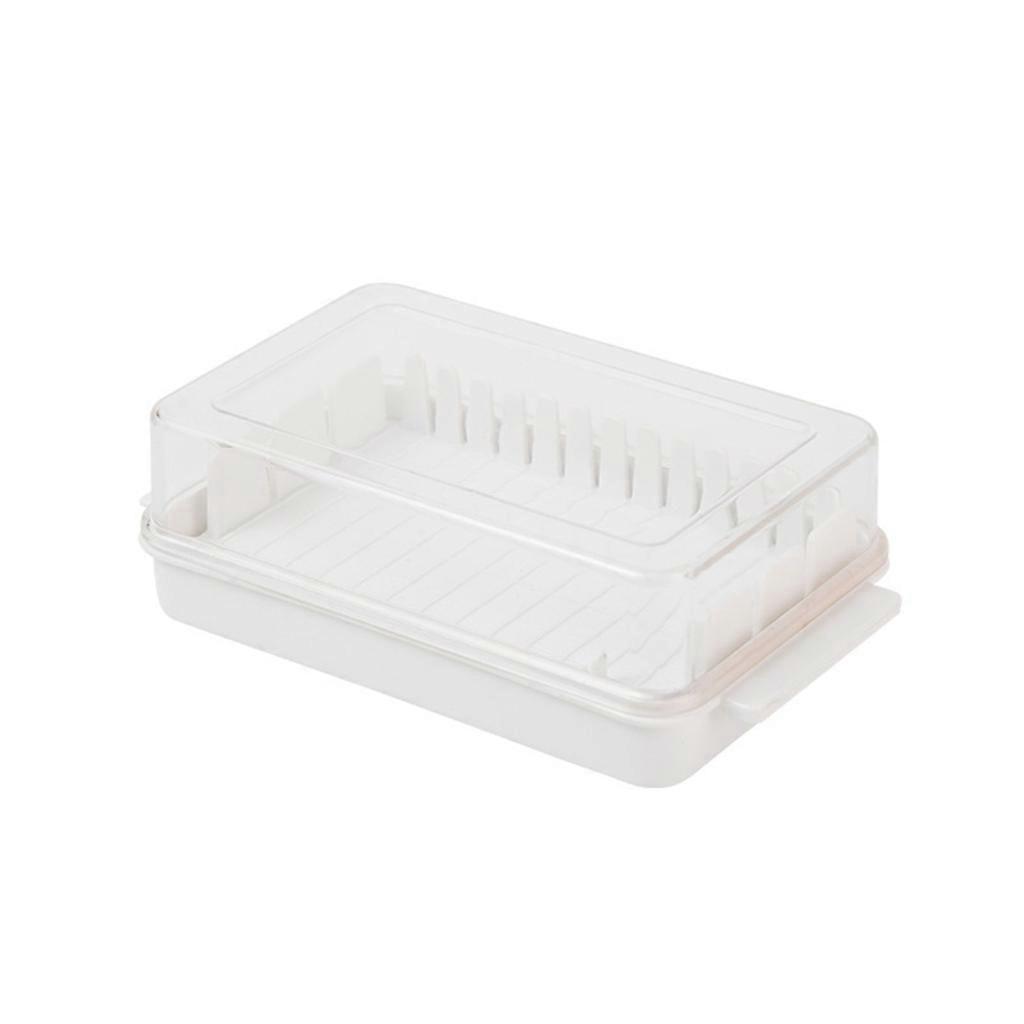 Butterschneidebox, Aufbewahrungsbox, Unterteilbare Butterdose Mit Deckel