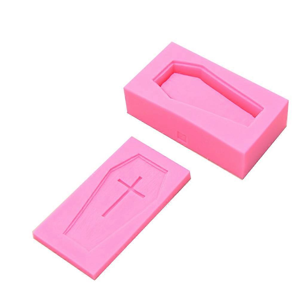 Fondantform, Schokoladenform, Bonbonform, Halloween-kreuz, Sargform