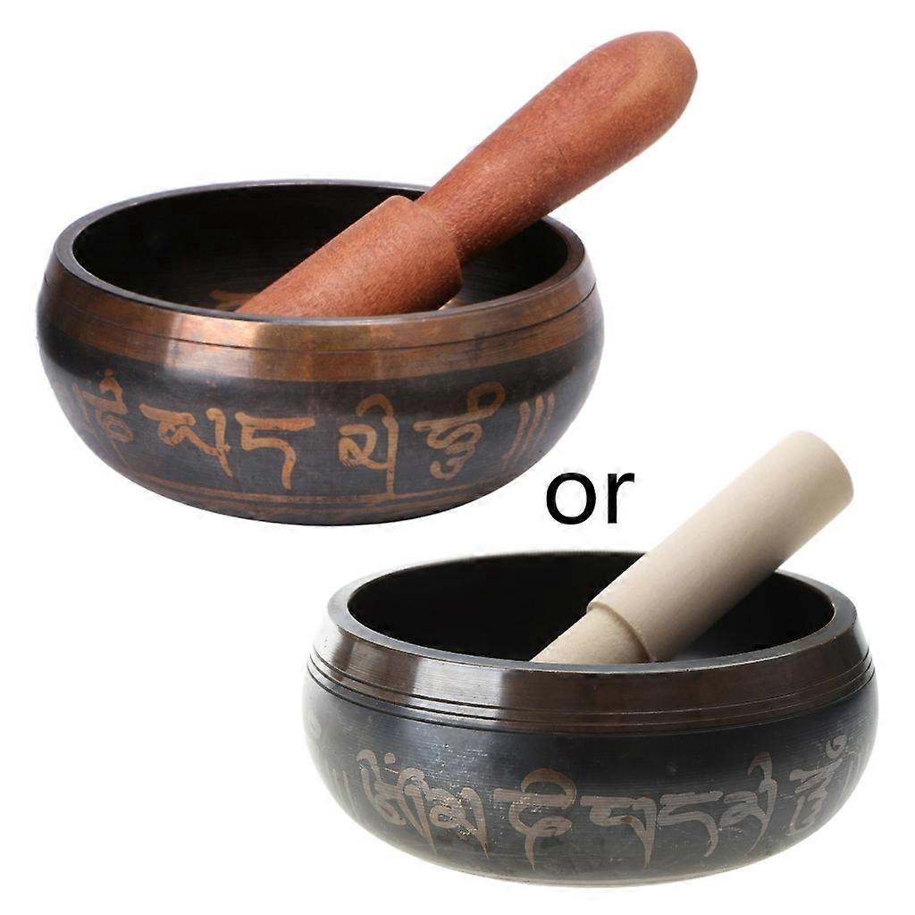 Tibetische Klangschale, Handgehämmert, Yoga-kupfer, Chakra-meditationsgeschenk