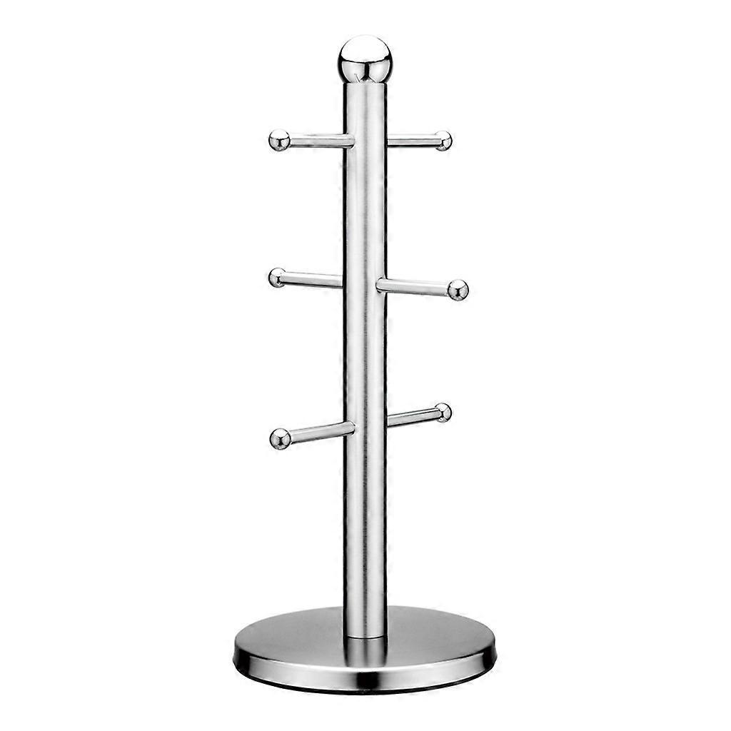 Tassenbaum Mit 6 Haken, Halter Für Teetassen, Organizer Für Hausbar Und Küche, Aufbewahrungsregal