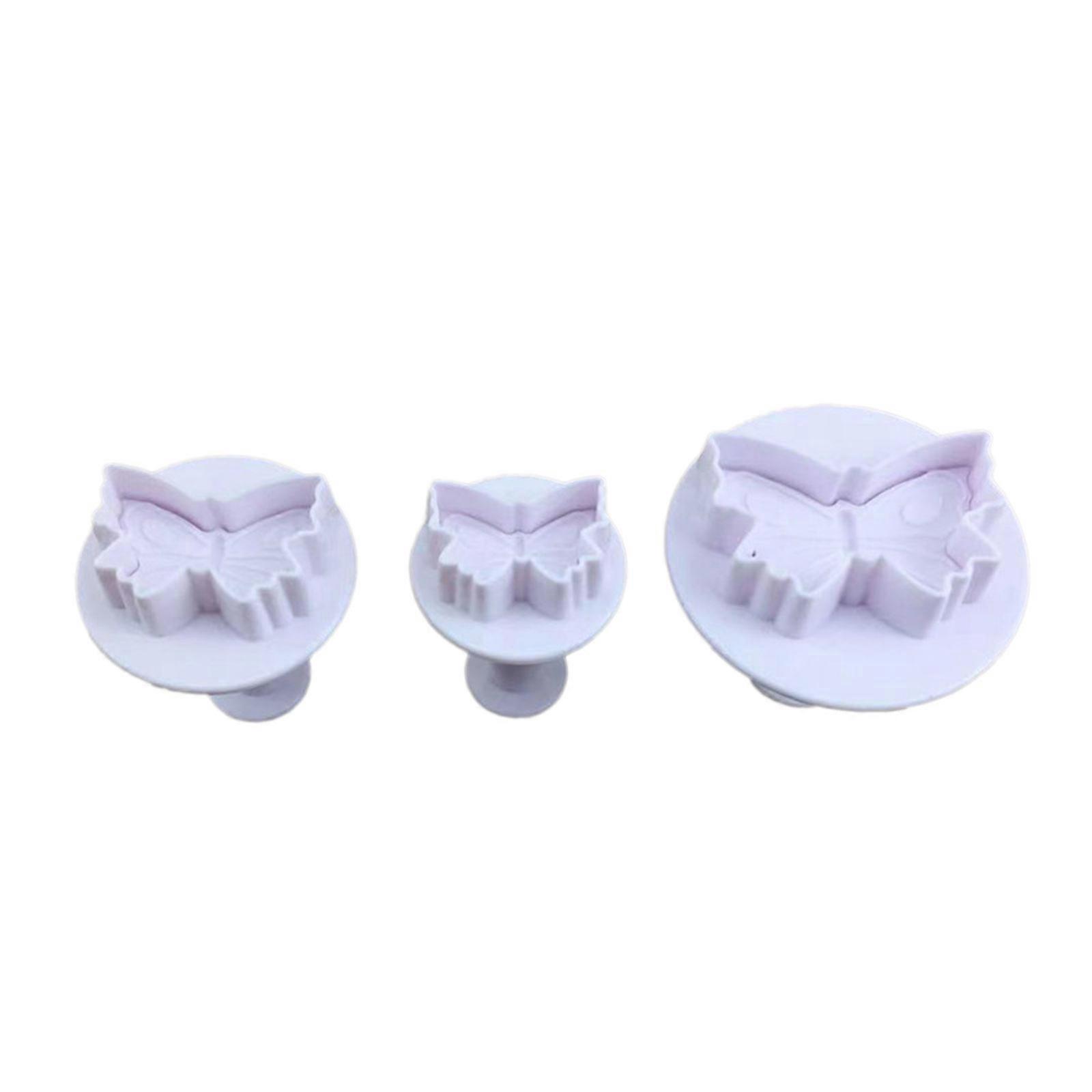 3-teiliges Set Schmetterlingsformen Für Fondant, Kekse Und Mehr – Küchenzubehör