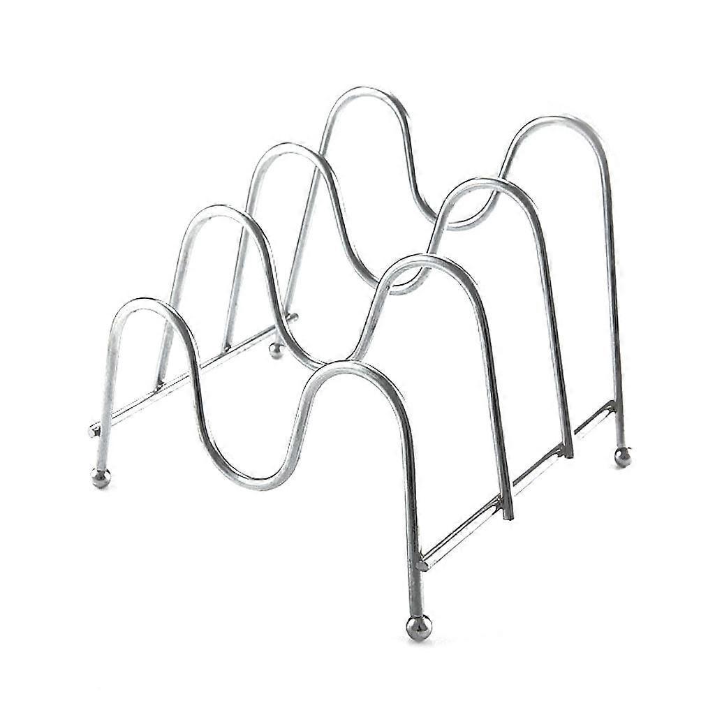 Dreistöckiger Topfdeckelhalter Aus Metall, Schneidebrettablage, Geschirrhalter, Küchenorganizer