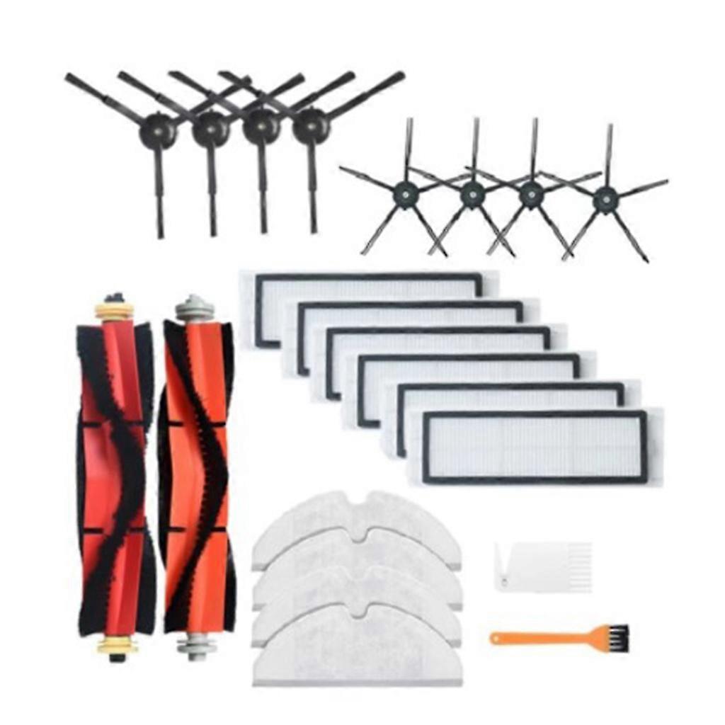 22-teiliges Set Mit Ersatzteilen Und Zubehör Für Den Staubbehälter Von Elektrischen Saugrobotern (hauptbürste, Seitenbürste, Filter, Wischtuch) Für S50, S51 Und S55