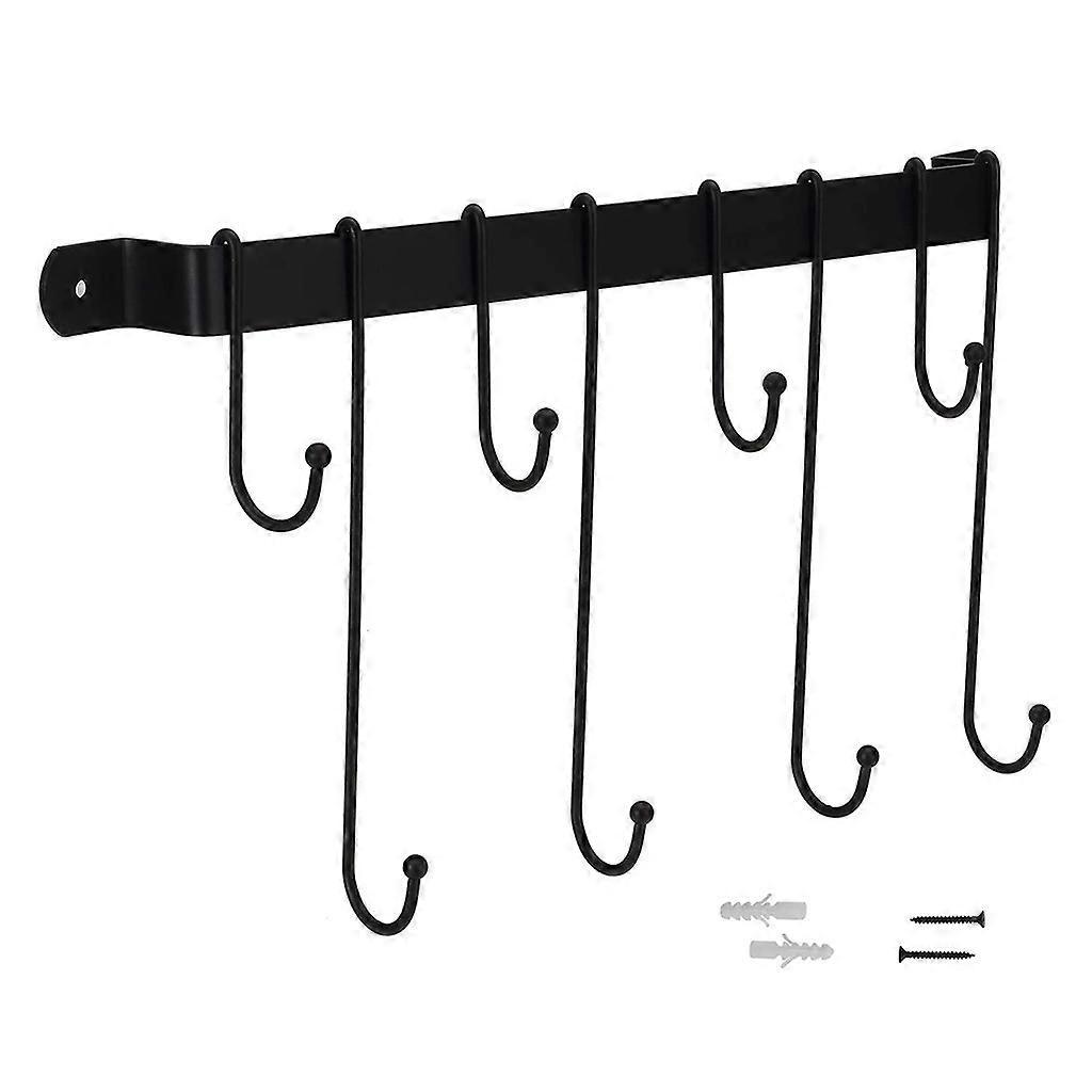 Rustikaler Wandbecherhalter Mit Haken Zur Aufbewahrung Von Kaffeetassen Und Anderen Tassen