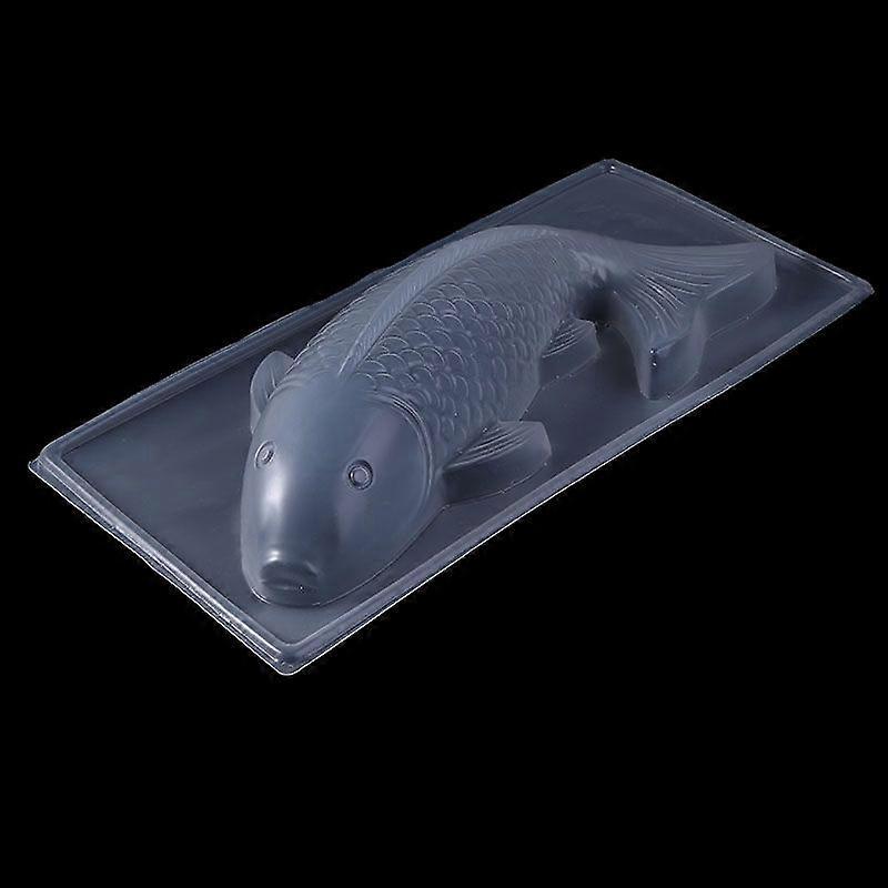 3d-koi-fisch-form Aus Kunststoff Für Kuchen, Schokolade Und Gelee – Handgefertigt, Transparent, Ideal Für Zuckerdekorationen.