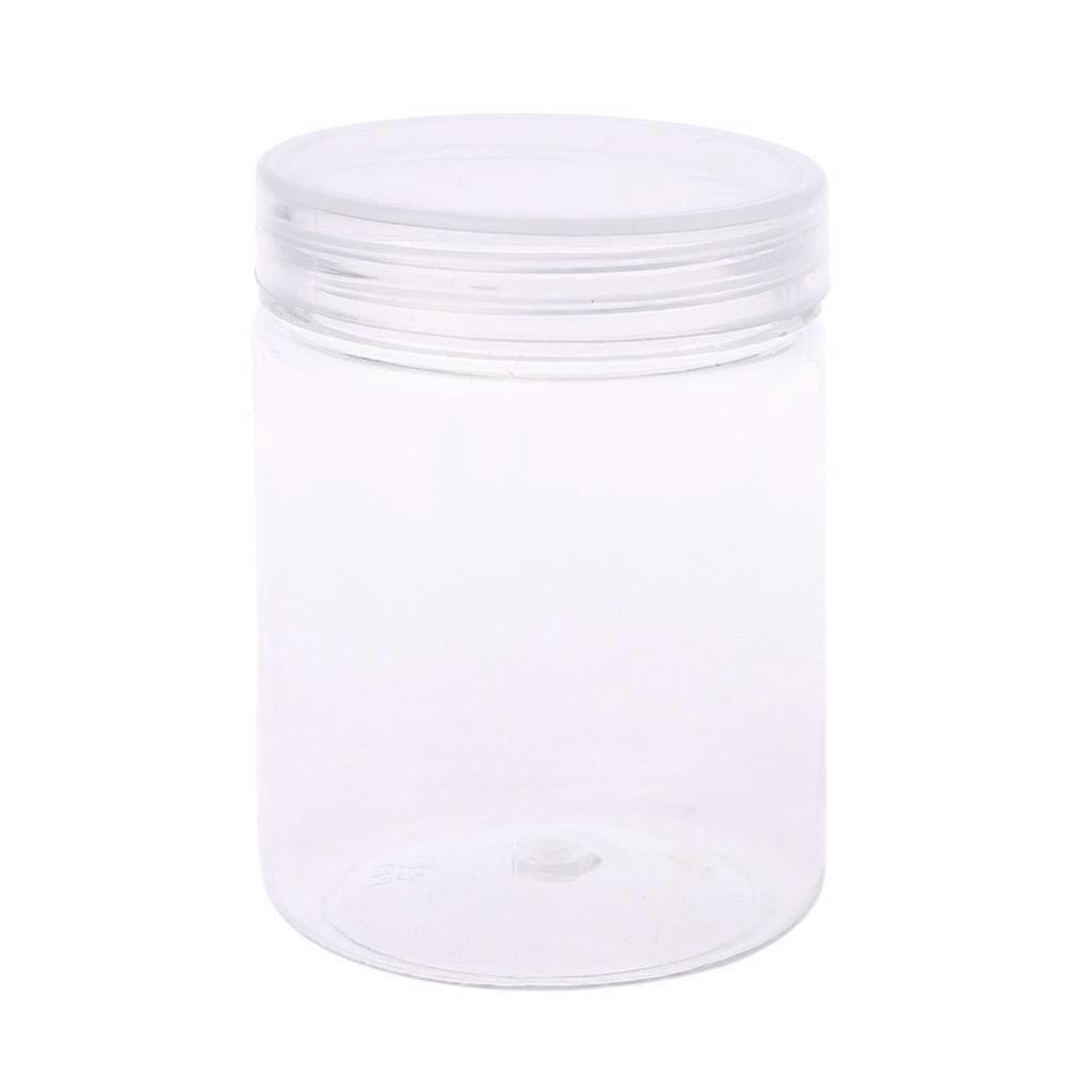 Runder, Durchsichtiger 150-ml-pet-behälter, Tiegel, Flasche, Behälter Für Make-up Und Gesichtscreme