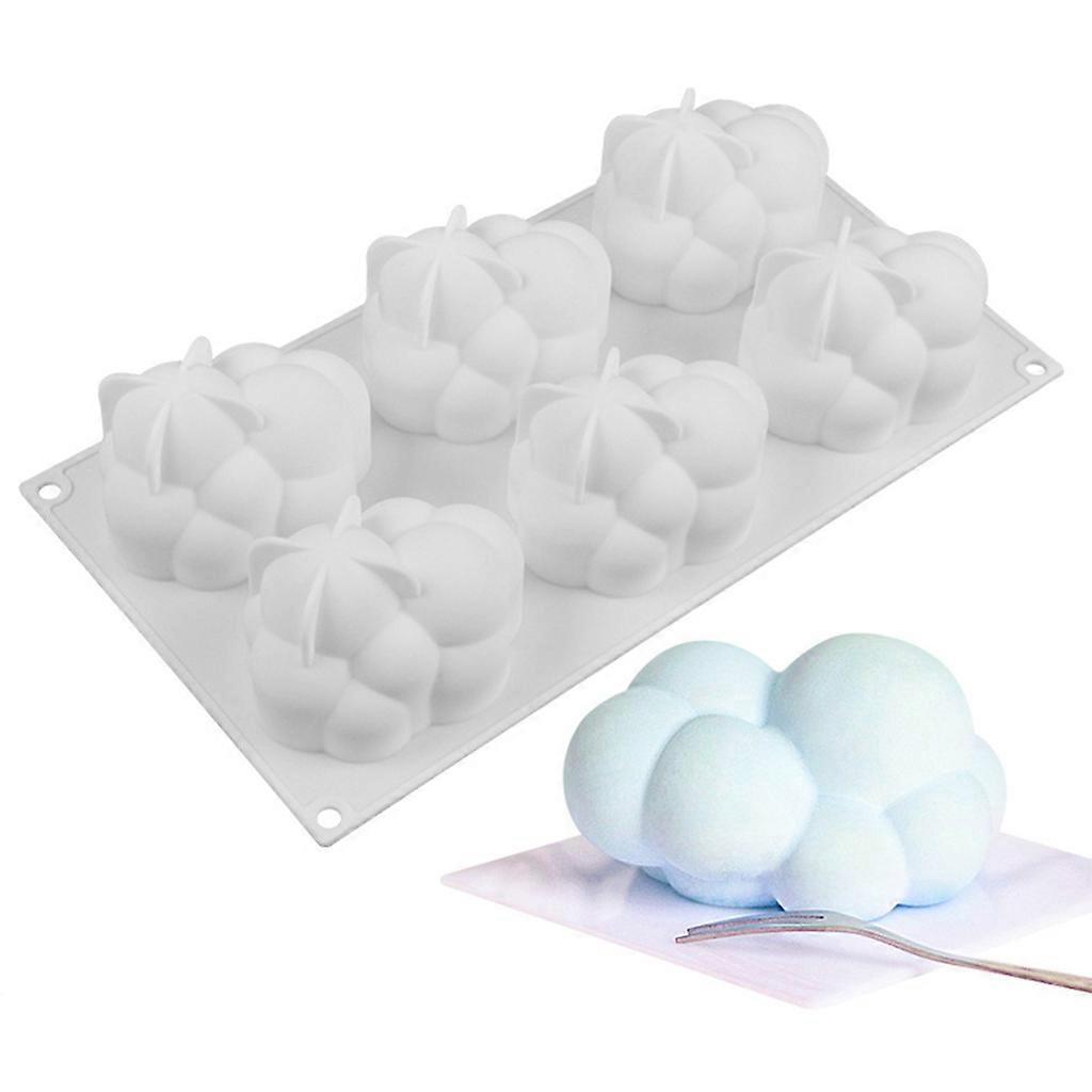 3d-fondant-wolkenkuchen-schokoladenformen, Polymer-bastelformen, Diy-formen Für Zuhause