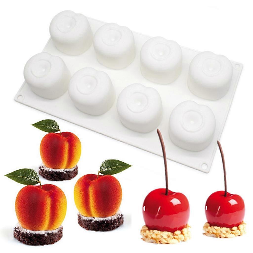Diy-schokoladenformen, Dessertformen, Kirschfrucht-förmige Kuchendekorations-gadgets