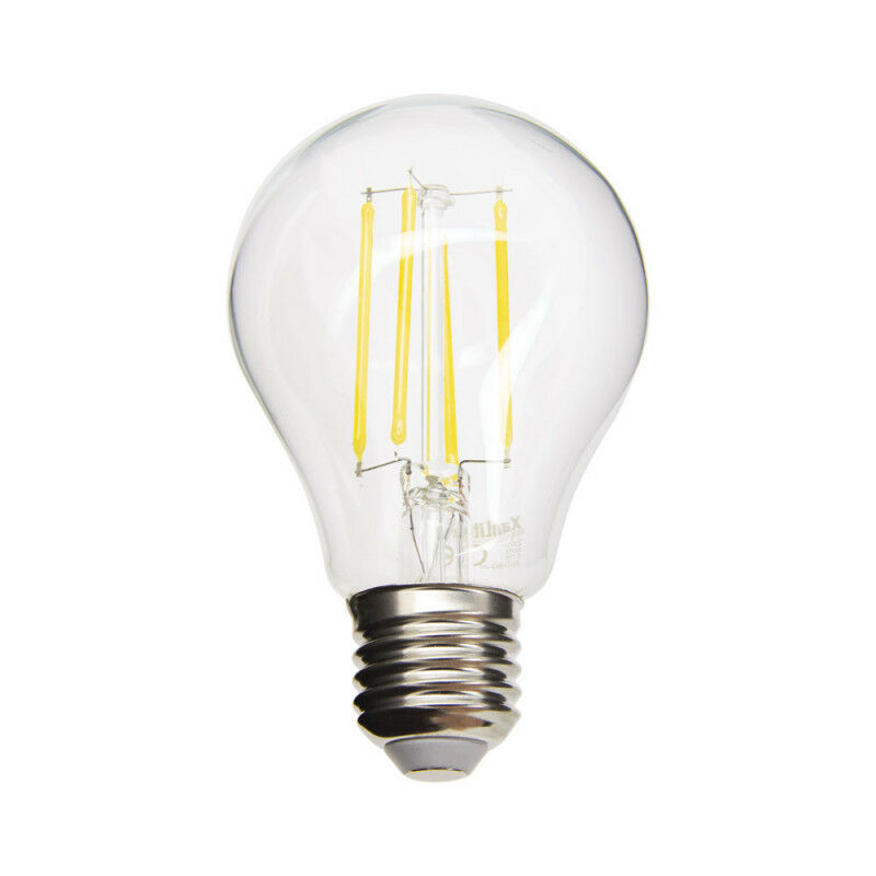 Led-filament-glühbirne A60 E27, 10,6 W (entspricht 100 W), Neutrales Weiß 4000 K, Energieeffizienzklasse A++, Dimmbar, Quecksilberfrei, Ideal Für Kronleuchter Und Wandlampen