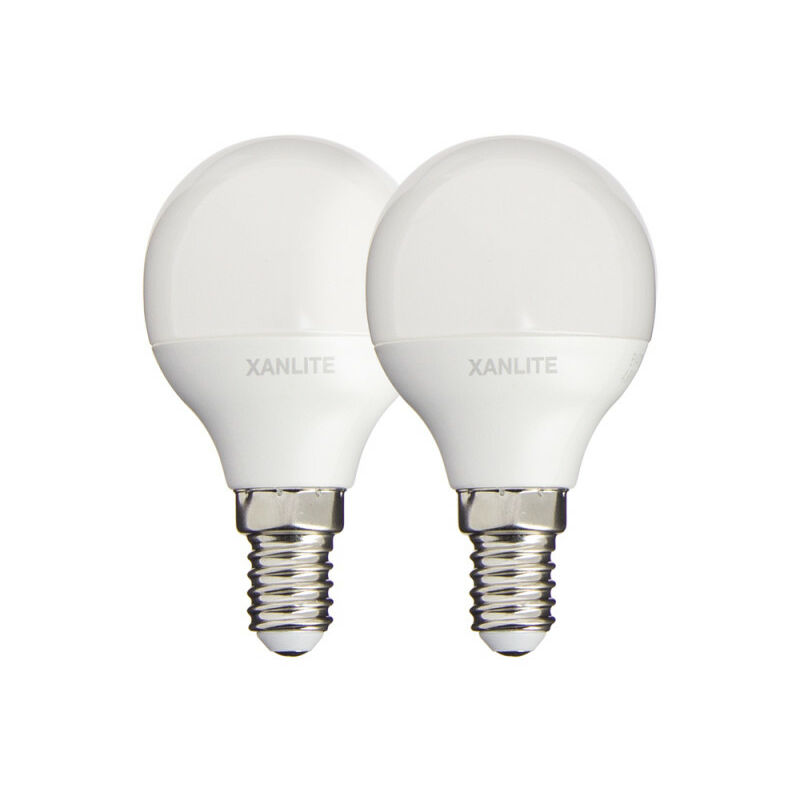 2er-pack Led-lampen P45 Mit E14-fassung – Klassische Beleuchtung, Energieeffizienz, 2700 K (warmweiß), 400 Lm, 360°-abstrahlwinkel, Dimmbar, Quecksilberfrei, Energieeffizienzklasse A++