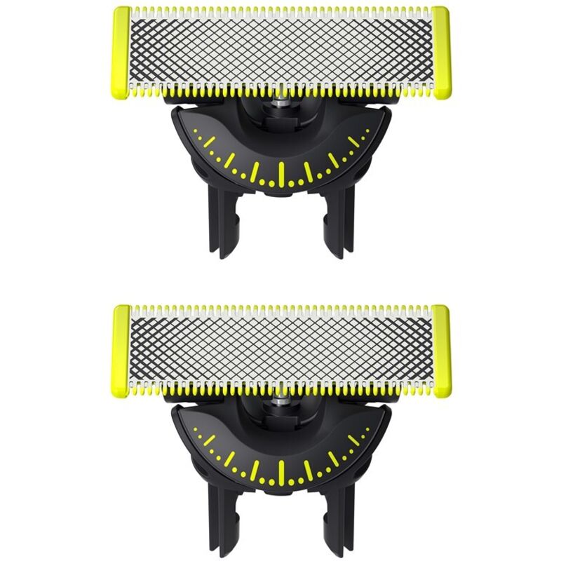 Philips Qp420/50 Oneblade – Elektrischer Rasierer Mit 2 Ersatzklingen Und Austauschbarem Aufsatz Für Gesicht, Körper Und Empfindliche Zonen