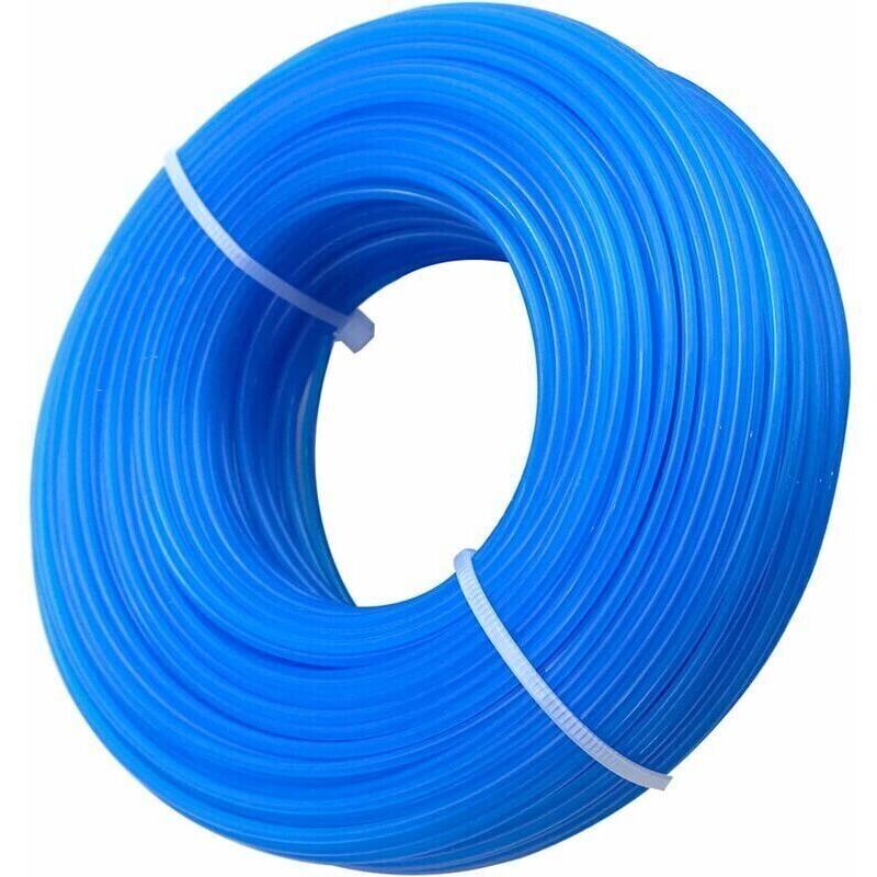 Amxcnoy Runde Nylon-trimmerfadenspule Für Freischneider, 1,6 Mm Durchmesser, 100 M Länge, Ersatzschneidfaden Für Trimmer.
