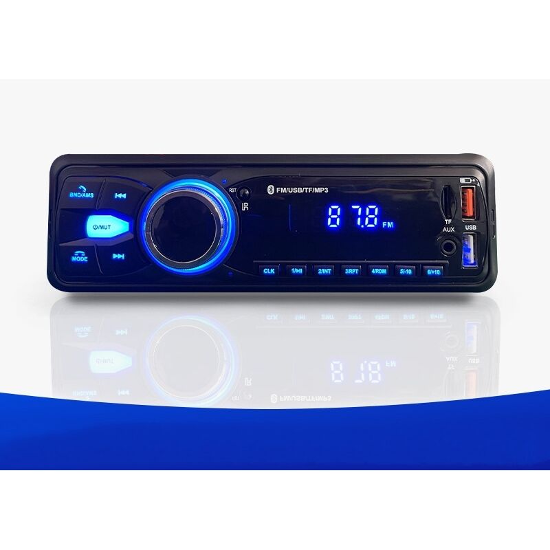 Amxcnoy Bluetooth-freisprecheinrichtung Autoradio 5.0, Fm-radio, 1-din-autoradio Für 12-v-fahrzeuge, Unterstützt 2 Usb/aux/sd/tf/mp3, Kompatibel Mit Ios/android