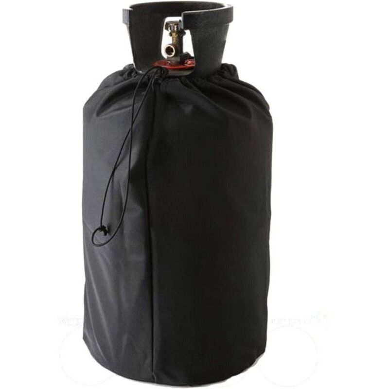 Amxcnoy Propangasflaschenabdeckung, Schutzhülle Für 210d-gasflaschen Mit Verstellbaren Kordeln, Wasserdicht, Winddicht, Uv-beständig, Oxford-gasflaschenabdeckung